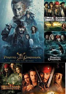 Download Pirates Of The Caribbean (2003-2017) (Pentalogy 1-2-3-4-5) Blu-Ray {Hindi + English} Dual Audio [Movies Collection]